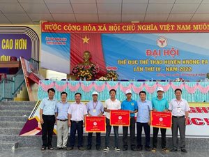 Bế mạc Đại hội thể dục thể thao huyện Krông Pa lần thứ IX năm 2022 